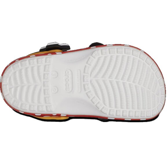 NEW Crocs Size J6 Kids (Fits Women's 7.5/8) Minnie Mouse Classic Clog, Black/Red - Picture 4 of 6